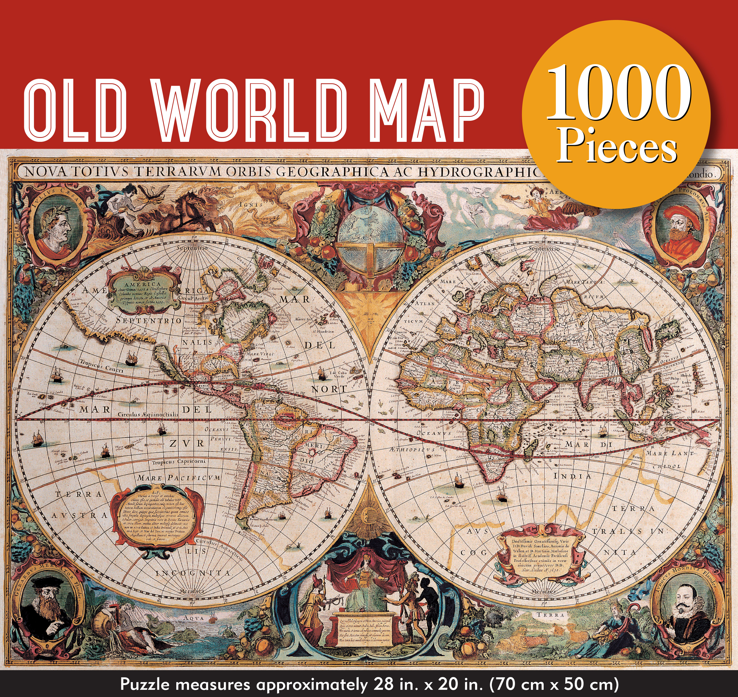 Rompecabezas 1000 piezas Mundo Antiguo