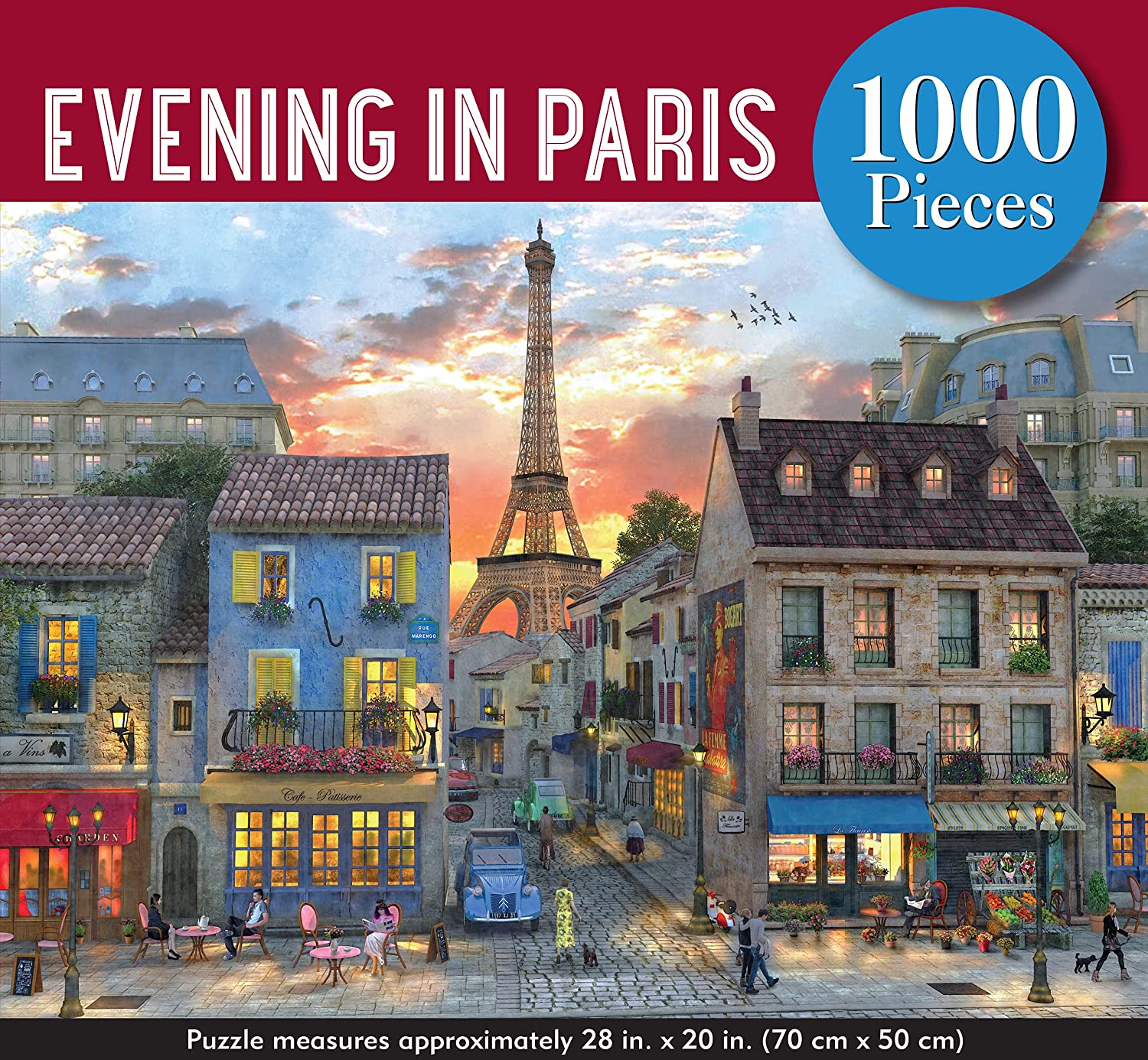 Rompecabezas 1000 piezas Noche en Paris