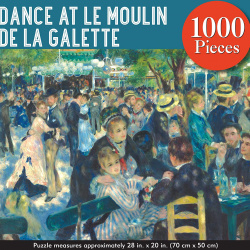 Rompecabezas 1000 piezas Dance at le moulin de la Galette
