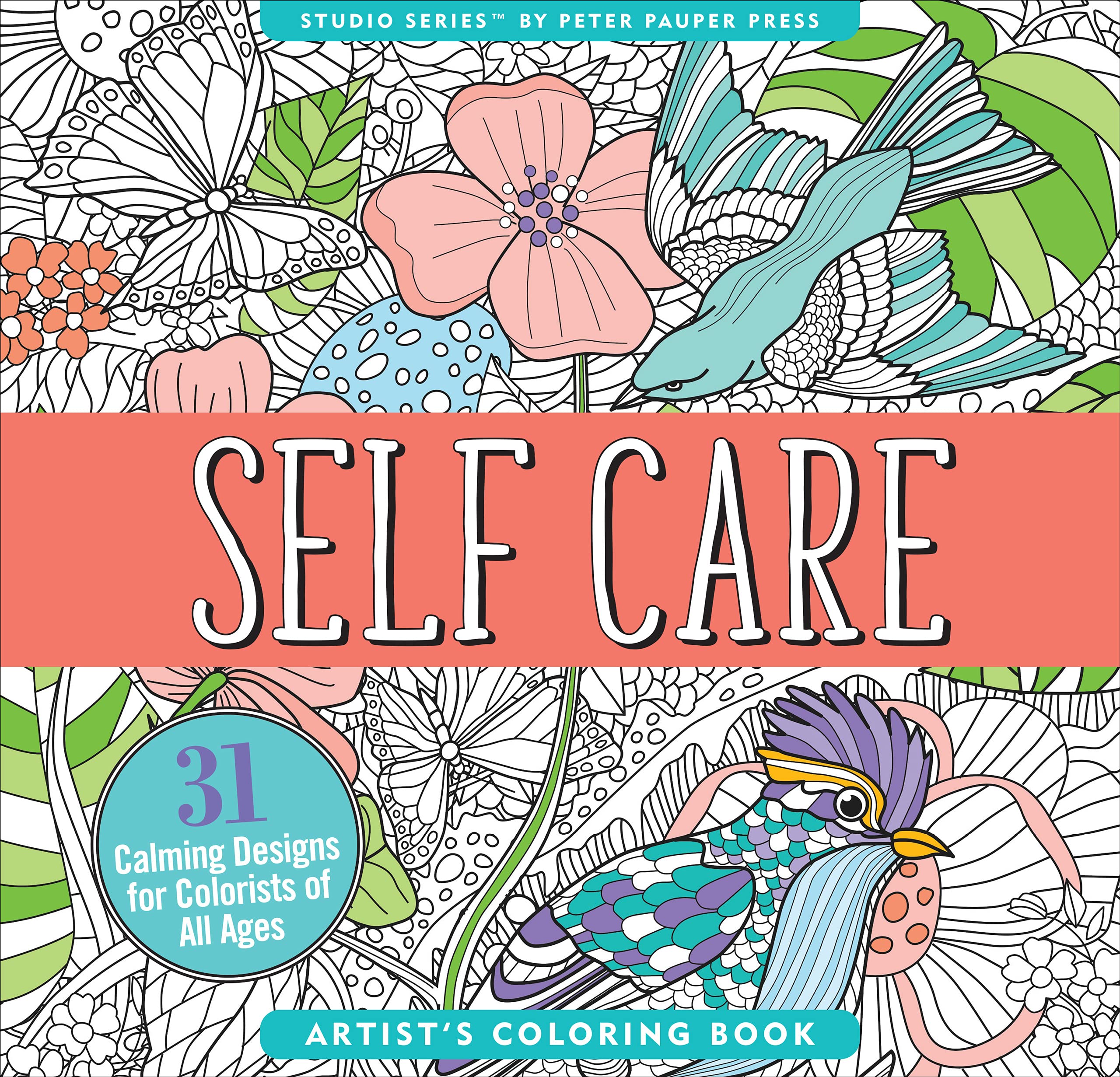 Libro de colorear Self care